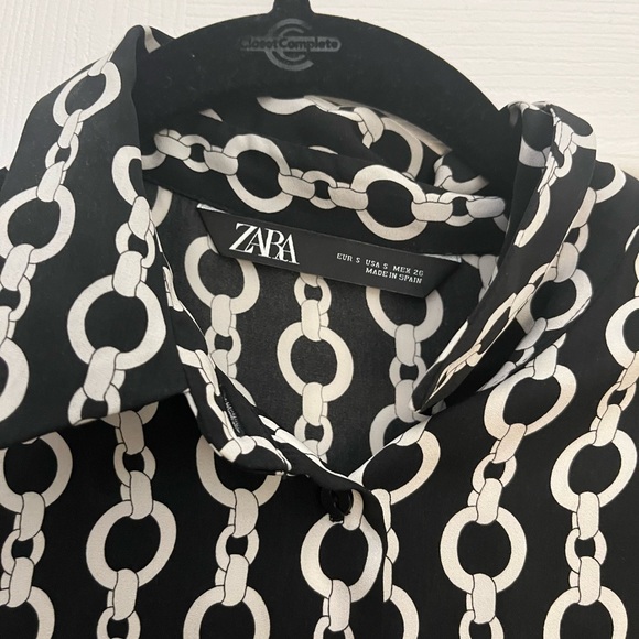 Zara chain print shirt - Picture 4 of 5